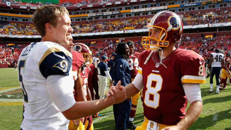 Nick Foles and Kirk Cousins