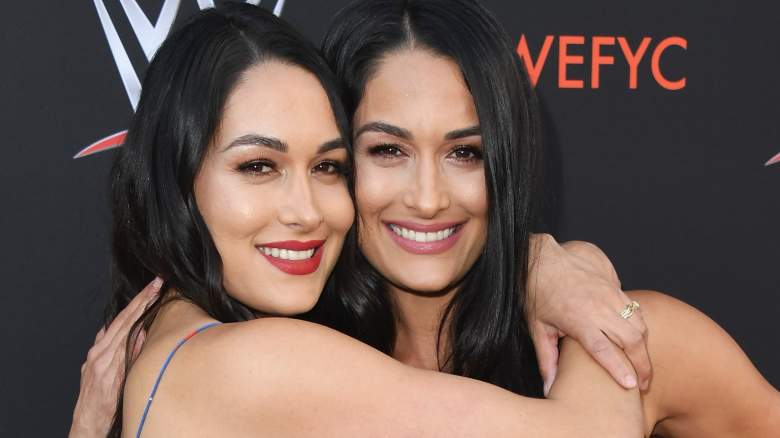 Brie Bella and Nikki Bella attend WWE's First-Ever Emmy "For Your Consideration" Event