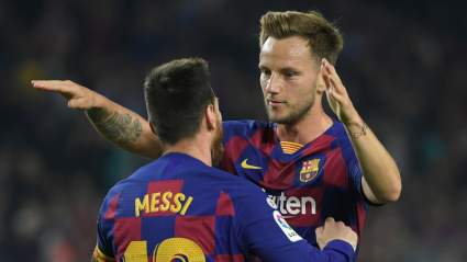Ex-Barcelona Star Rakitic Sends Emotional Message to Lionel Messi