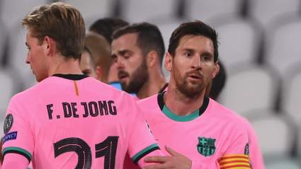 Koeman Explains Why Messi, De Jong Left Out of UCL Squad