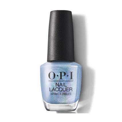 light blue OPI nail polish bottle