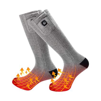 SNOW DEER Rechargeable Heated Socks
