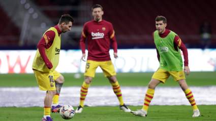 Injured Barcelona Star Tests Positive for COVID-19