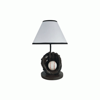 baseball table lamp