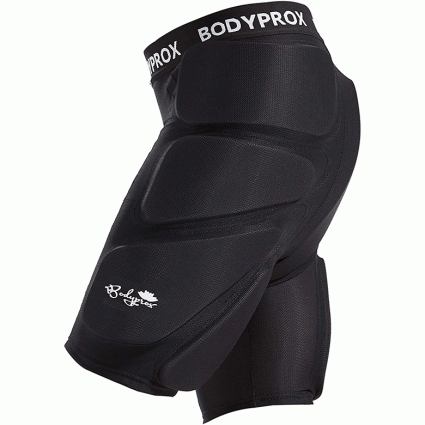 bodyprox protective padded snowboard shorts
