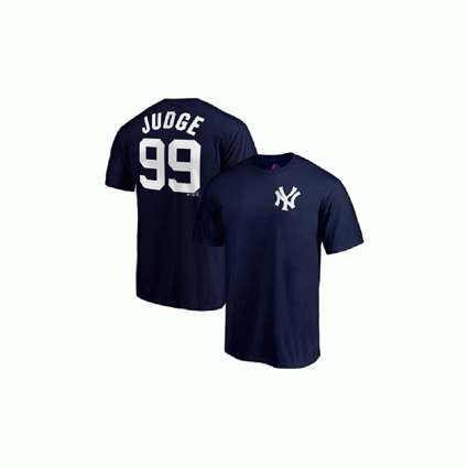 mlb youth player name number shirt