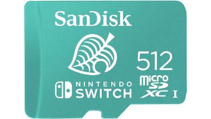 Save $50 on SanDisk 512GB microSDXC Card for Nintendo Switch