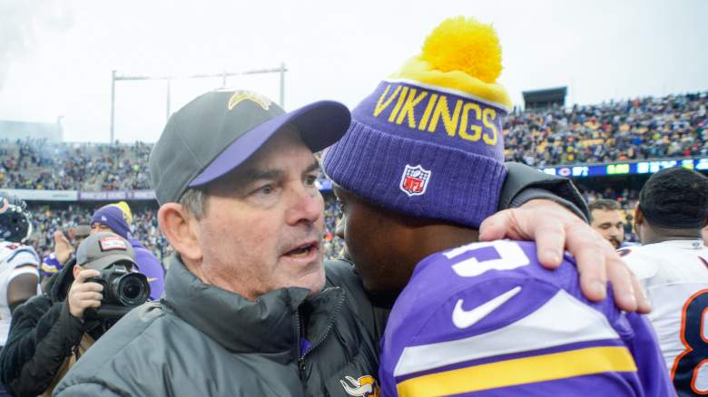 Mike Zimmer and Teddy Bridgewater