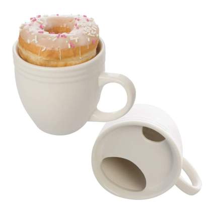 Donut warming mug