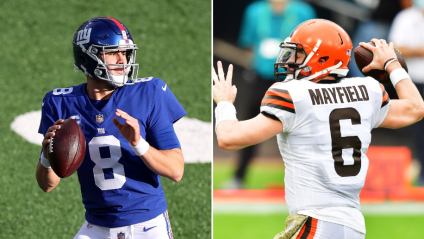 Browns’ Baker Mayfield Takes Dig at Giants’ Daniel Jones