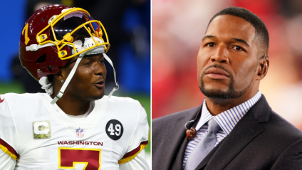 Michael Strahan to Dwayne Haskins: ‘They Will Not Babysit a Grown Man’