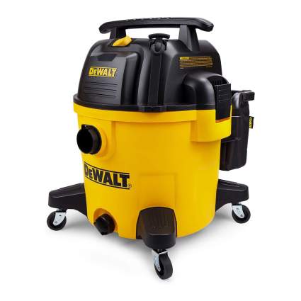 Yellow DeWALT wet/dry vacuum