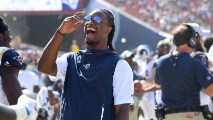 Falcons Todd Gurley Trolls Lamar Jackson’s ‘Bathroom Incident’