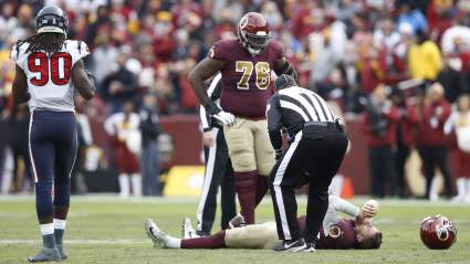 Washington QB Alex Smith Suffers Bloody Leg Injury in Week 13 [LOOK]