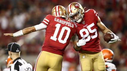 49ers Give Injury Update on George Kittle, Jimmy Garoppolo
