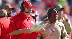 Andy Reid Eric Bieniemy Chiefs