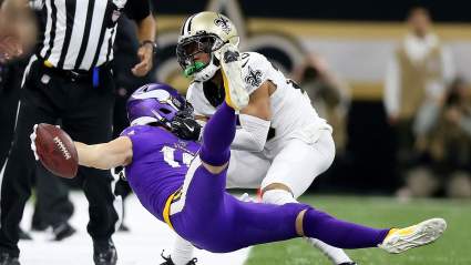 Saints CB Taunts Injured Viking, Fires Back at Reporter After ‘Classless’ Act