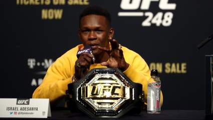 UFC’s Israel Adesanya Challenged: ‘Bulls*** A** Champion’