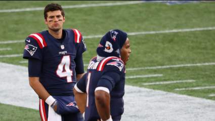 Watch Cam Newton’s Reaction to Jarrett Stidham’s TD Pass