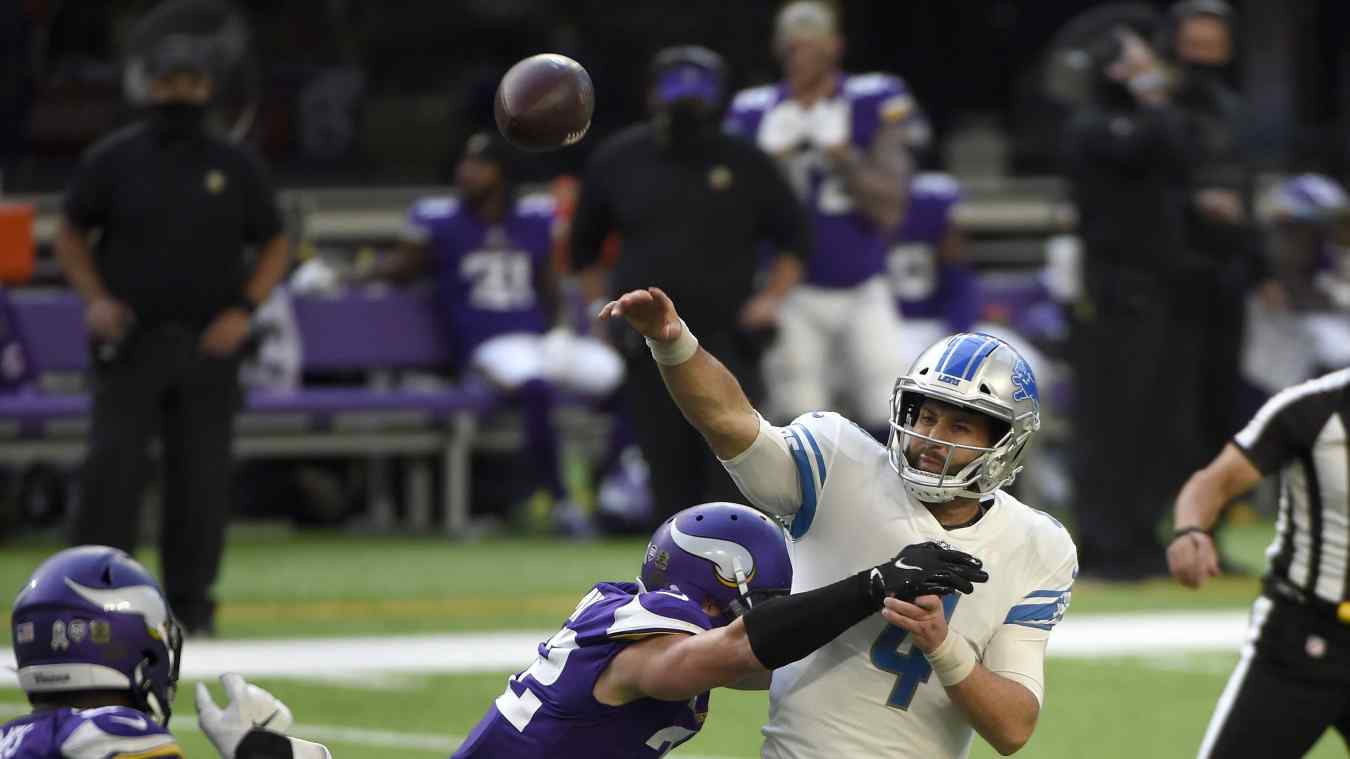 LionsVikings Line Detroit Favored to Lose Season Finale