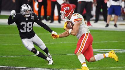 Chiefs’ Travis Kelce Roasted for Mentioning Raiders After Broncos Win