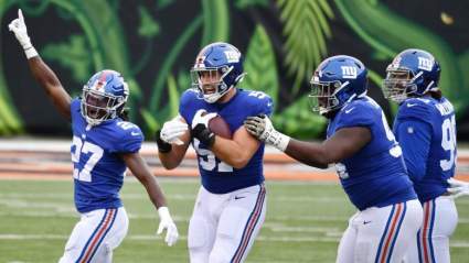 Giants Cut Previous Starter, Elevate Takeaway Machine to Fill Spot
