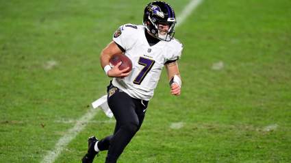Trace McSorley Celebrates Ravens’ Touchdown While Injured [WATCH]