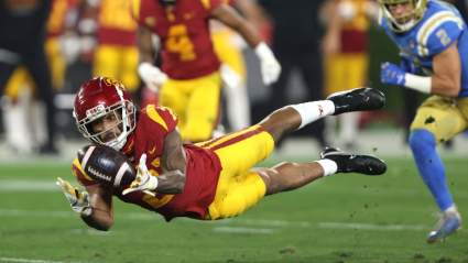 Troy Polamalu’s Nephew Gets Diving INT for USC [WATCH]