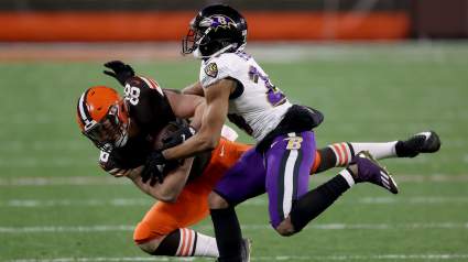 Marcus Peters Responds to Jarvis Landry Spitting Controversy [LOOK]