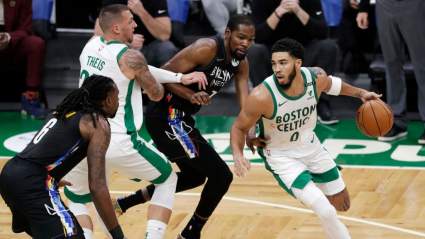Jayson Tatum Weighs In On Daniel Theis’ ‘Seal Foul’ Controversy Vs. Nets