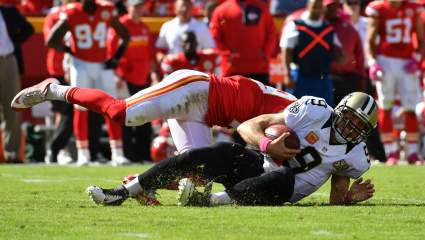 Chiefs Catch Break After Unsettling Update on Saints QB Drew Brees
