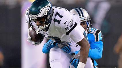 Eagles Promote Ex-Panthers Starting CB, Elevate Top College LB