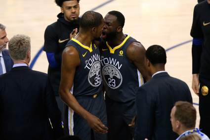 No Draymond Green And Kevin Durant Drama Tonight At Warriors Season Opener