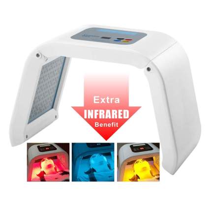 LED light therapy device for skin