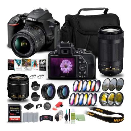 digital camera with accessories