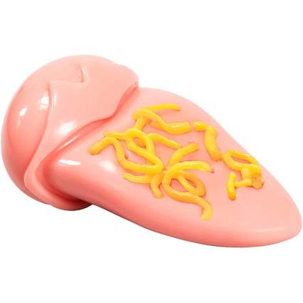 Pimple popping tongue toy