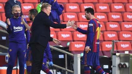 Koeman Has Warning For Barcelona Over Messi Rest