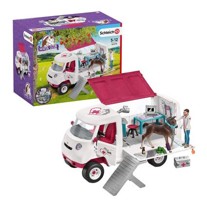 Mobile horse vet toy set
