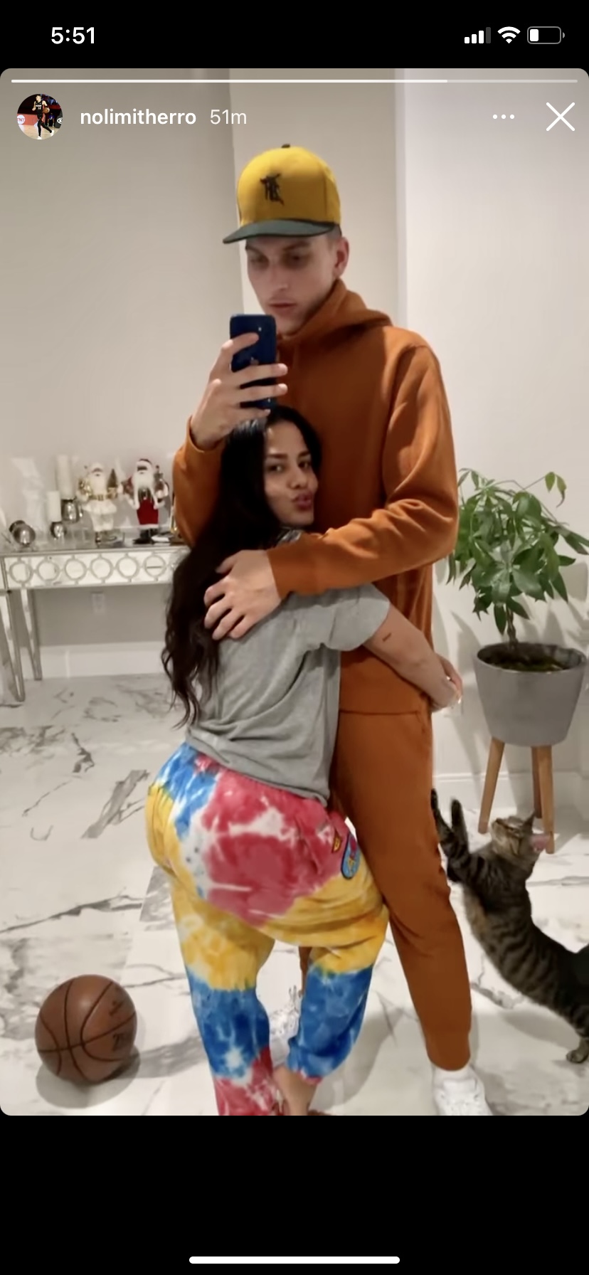 Tyler Herro & GF Katya Henry See Their Height Difference