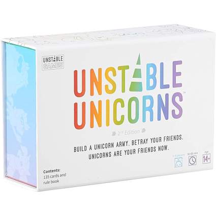 Unstable Unicorn second edition game box