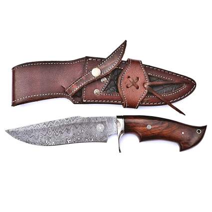 Bigcat Roar 10-Inch Handmade Damascus Steel Knife