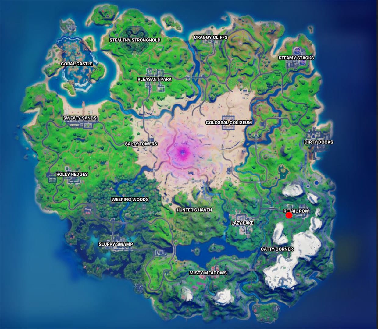 Where to Find the Buried Blue Coin in Fortnite