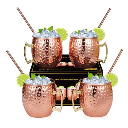 copper moscow mule mugs