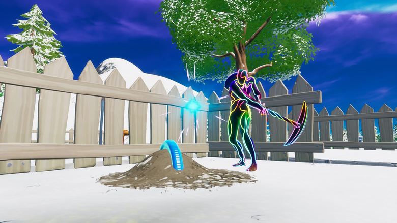 Where to Find the Buried Blue Coin in Fortnite