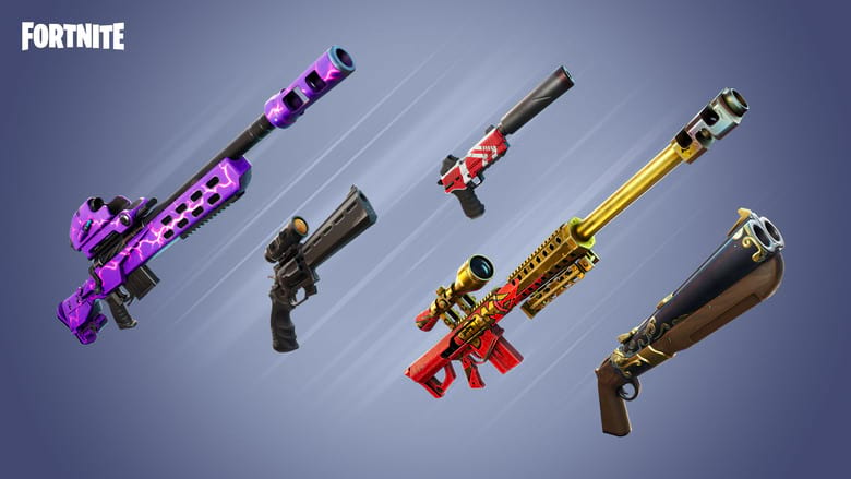 fortnite exotic weapons price drop