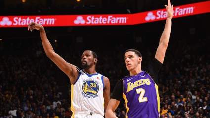 Kevin Durant and Lavar Ball Get in Heated Exchange on KD’s Podcast