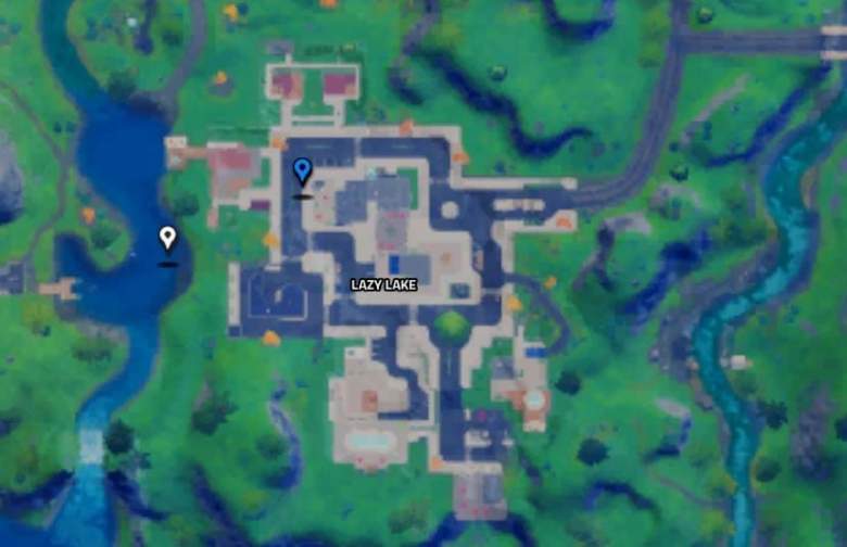 Fortnite Clues In Pleasant Park, Holly Hedges  Lazy Lake -3421