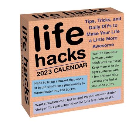 life hacks calendar