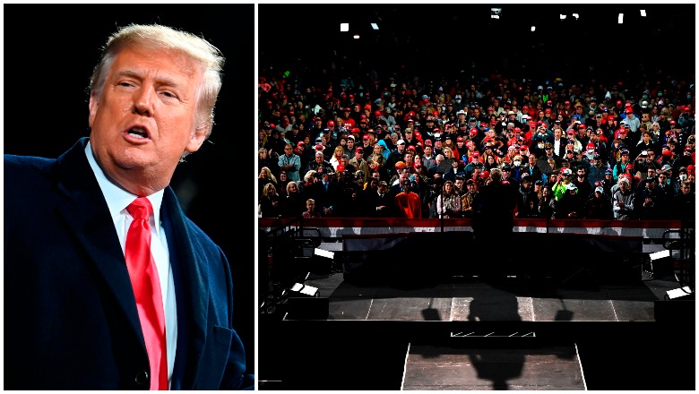 Trump's Georgia Rally Attendance: See Crowd Size Photos