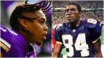 Randy Moss and Justin Jefferson